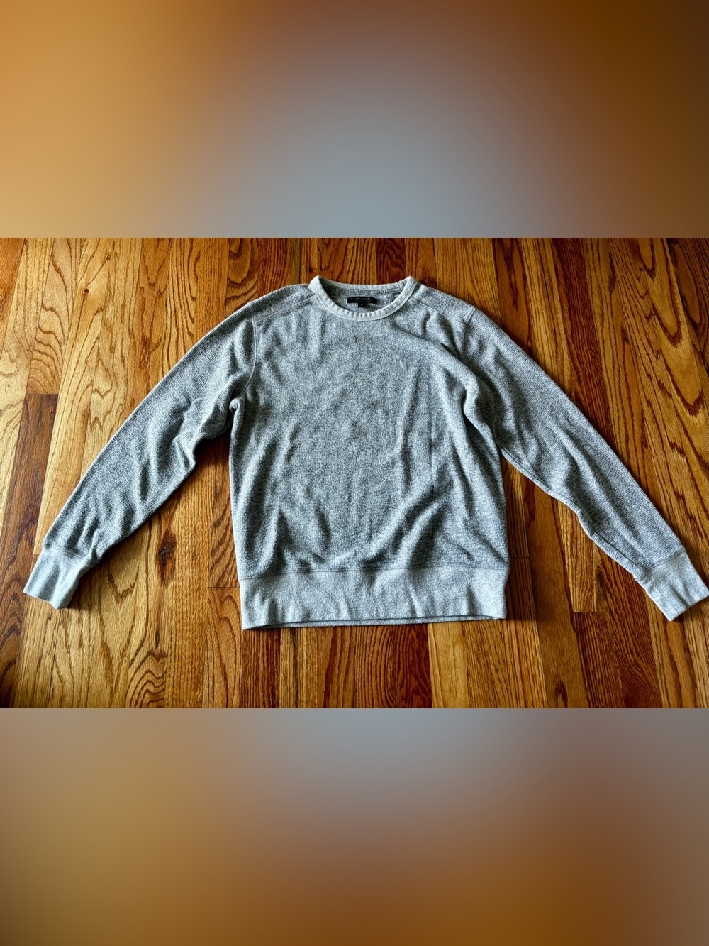 Banana Republic Light Heather Gray Crew Sweatshirt